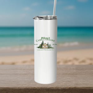 Camp Bachelorette Tumbler: Rustic Cabin Bridal Party Favor