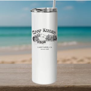 Gobelet Camp Bachelorette : cadeau nuptiale chalet rustique