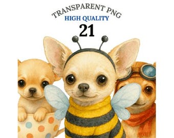 21 Chihuahua-Cliparts