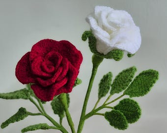 Rosen Knospe Hybrid Muster