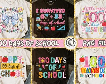 100 Schultag als Png-Bundle