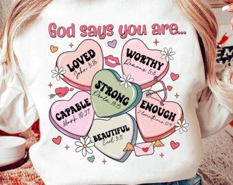 Christliche Süßigkeiten-Herzen zum Valentinstag PNG