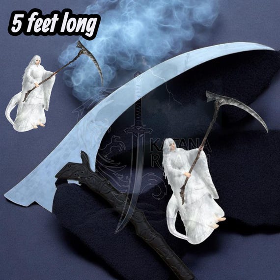 Dark Souls Crossbreed Priscilla Scythe – 5 Foot Replica Prop 