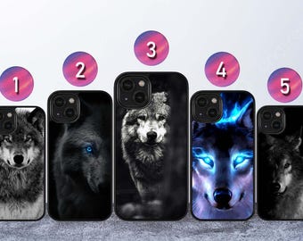 iPhone 16 Wolf Phone Case Samsung Galaxy S25 iPad iPod Google LG Rubber Case