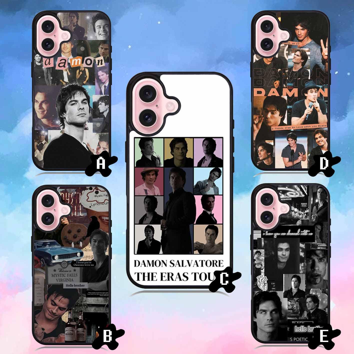 Soft Case Damon And Elena Phone Case Case Mate The Vampire Diaries