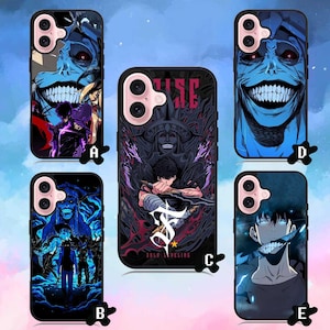 iPhone 16 Manga Jinwoo Phone Case Samsung Galaxy S25 iPad iPod Google LG Rubber Case
