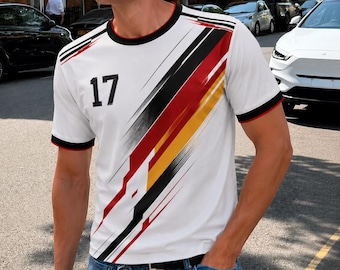 Custom Germany Soccer Jersey, Personalized Germany Football Shirt with Name Number