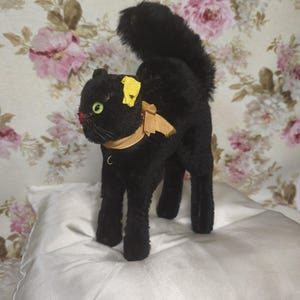 Steiff black tom cat - Etsy 日本