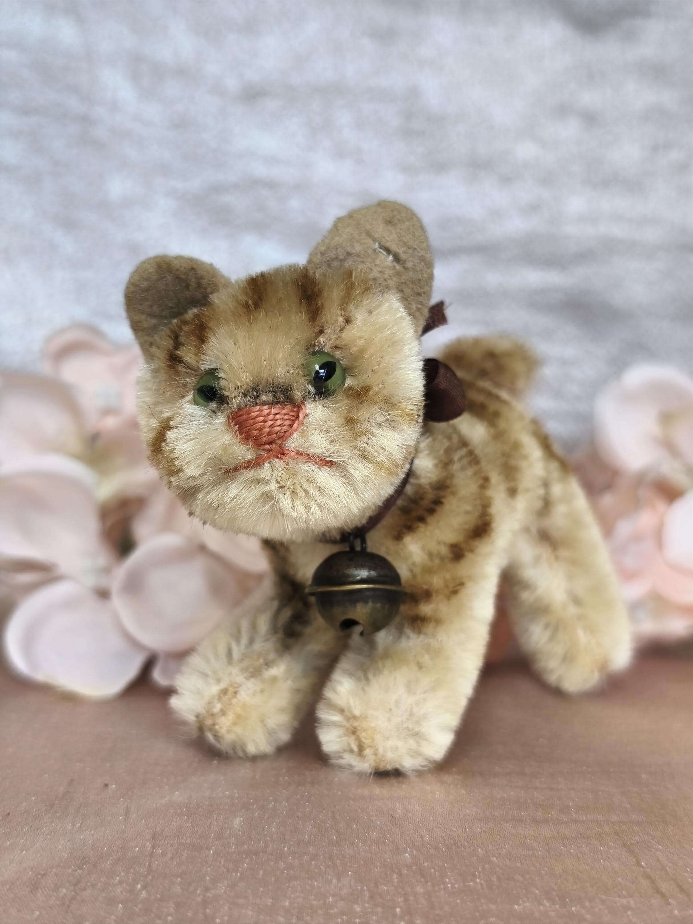 Vintage 1960s Plush Cat - Etsy