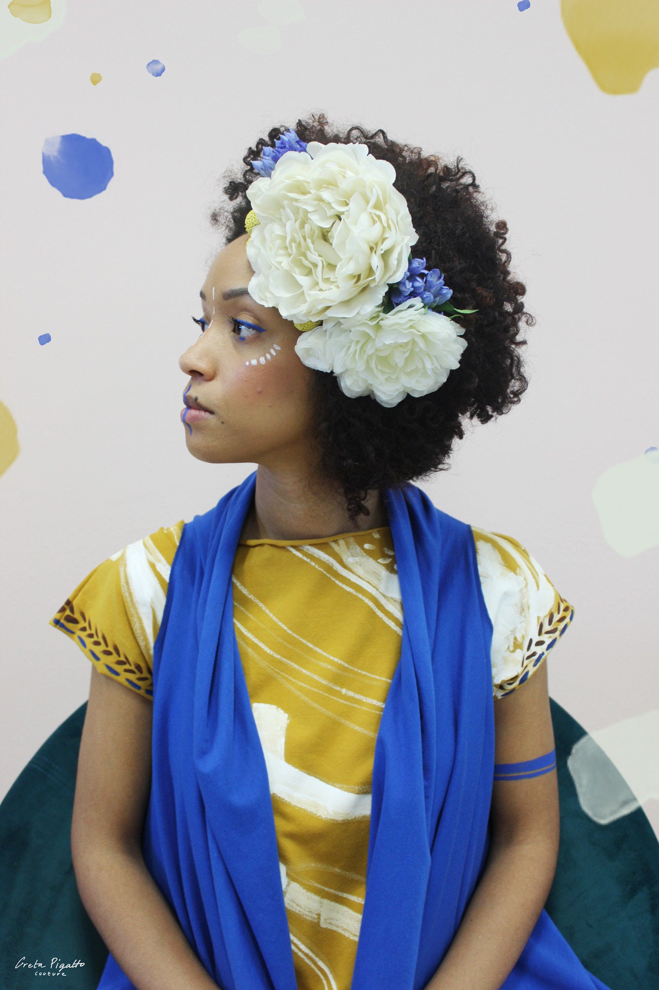 Honeycomb Boho Dress main image 1