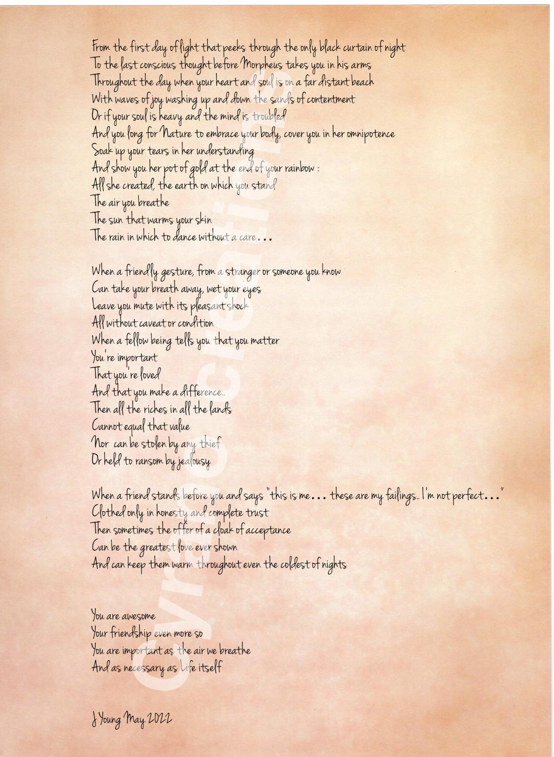 Poets Message Inspirational Poem Print: Encouragement Gift, A4 Poetry Art - Etsy UK