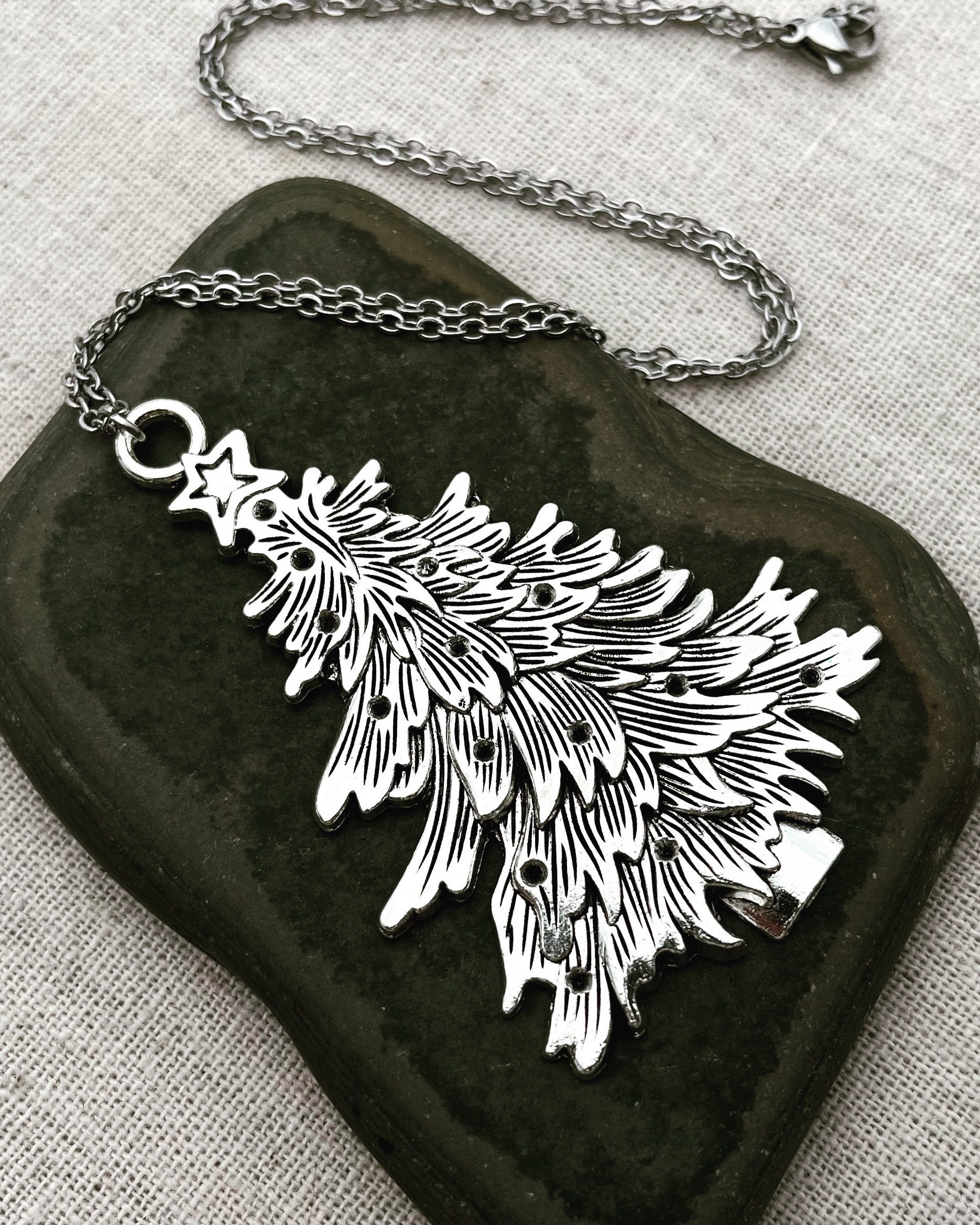 SALE Large Christmas Tree Necklace Statement Christmas Tree Necklace Silver Christmas Tree Necklace Big Christmas Tree Necklace - Etsy SALE Large Christmas Tree Necklace Statement Christmas Tree Necklace Silver Christmas Tree Necklace Big Christmas Tree Necklace - Etsy