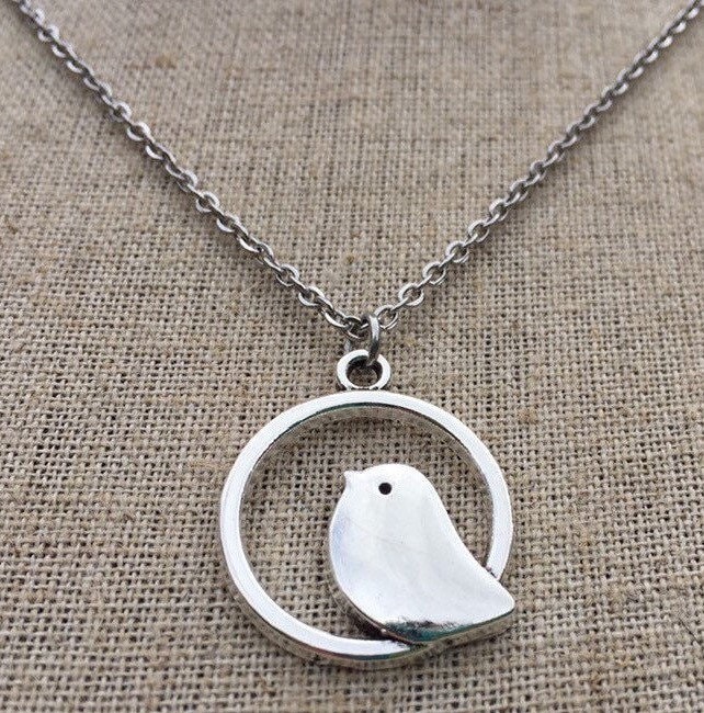 50pcs antique silver color 16x13mm metal bird pendant charm handmade craft jewelry making DIY finding earring necklace drop BM176