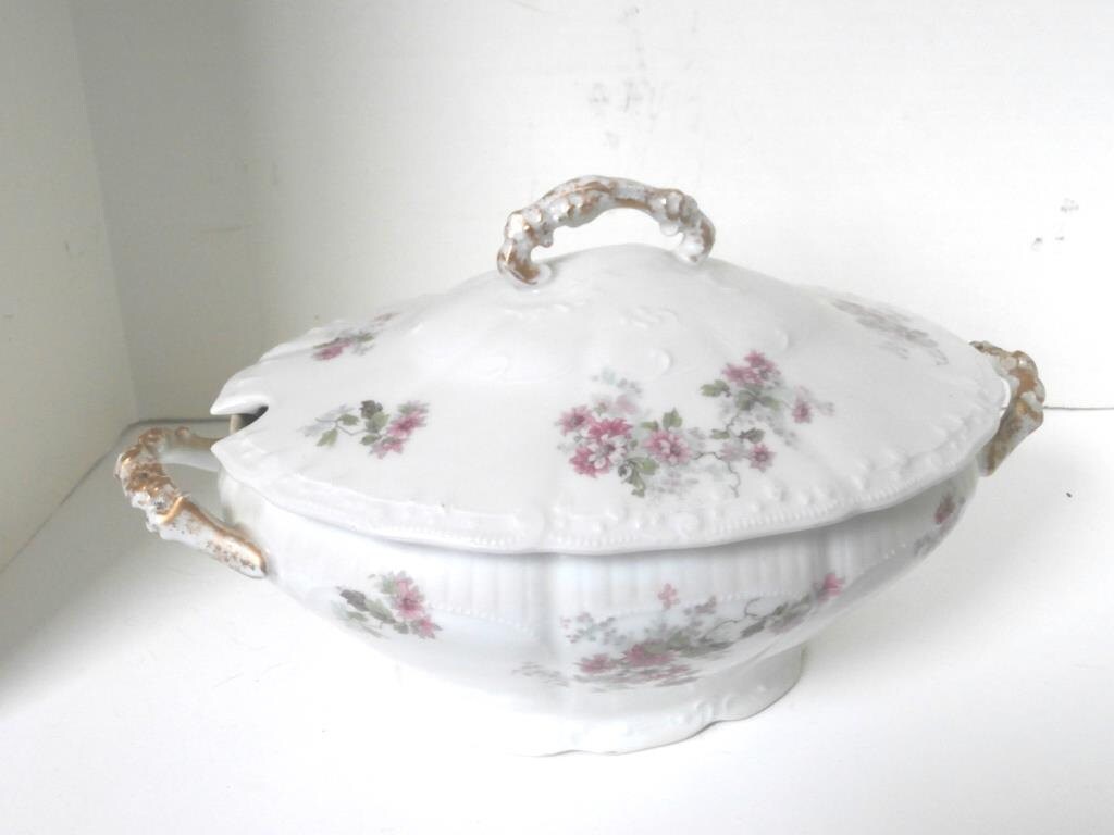 Rare L R L Limoges Soup Tureen France Circa 1920s Etsy