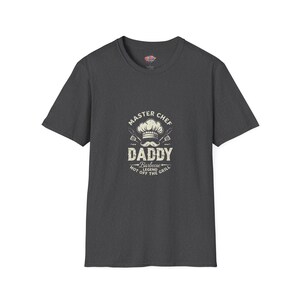 Master Chef Daddy Shirt, Funny Cooking T-Shirt for Him, Father&#39;s Day Gift, Sarcastic Kitchen Gift, Unisex Graphic Tee Foodie Top Australia