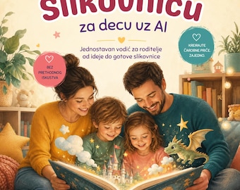 Kako napraviti slikovnicu za decu uz AI - PDF praktičan vodič