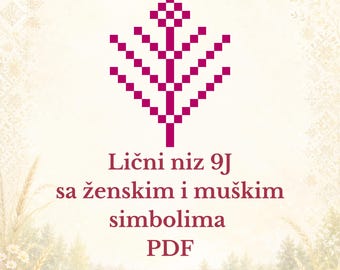 Lični niz 9J sa ženskim i muškim simbolima PDF