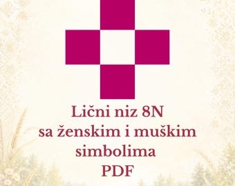 Lični niz 8N sa ženskim i muškim simbolima PDF