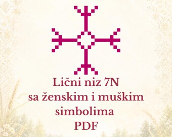 Lični niz 7N sa ženskimi i muškim simbolima PDF