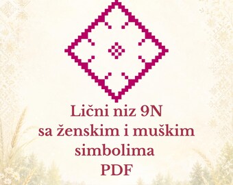 Lični niz 9N sa ženskim i muškim simbolima PDF