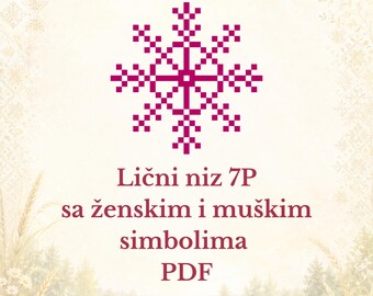Lični niz 7P sa ženskim i muškim simbolima PDF
