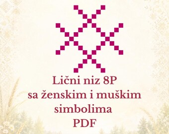 Lični niz 8P sa ženskim i muškim simbolima PDF