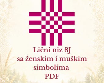 Lični niz 8J sa ženskim i muškim simbolima PDF