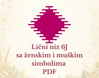Lični niz 6J sa ženskim i muškim simbolima PDF