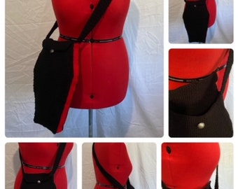 Crochet Coffin purse bag PATTERN