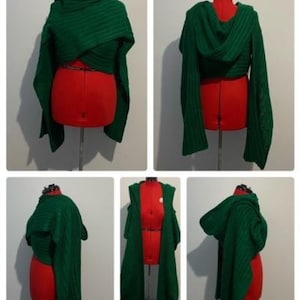 Willow Elora Danan inspired green shawl crochet pattern