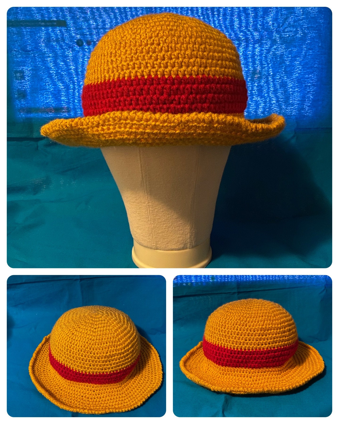 Luffy straw hat - Etsy België, image size:1439x1800
