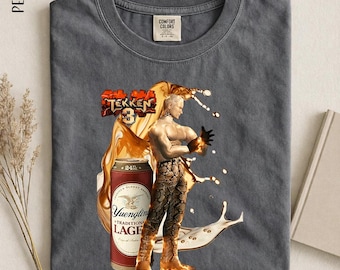 The Tekken 3 Bryan Fury Shirt, Yuengling Traditional Lager Collaboration Shirt, Gamer Tee