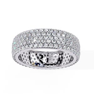 14K Gold Ehering Ehering Geschenk, Versprechen Ring Statement Ring Frauen Ring Gold Diamant Ring, handgemachter Schmuck Geschenk für Sie
