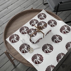 BHS Wrapping Paper, Gift Wrap for Weddings, Birthdays, Showers, Sustainable Gift Wrap, Creative Packaging Idea