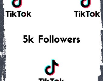 TikTok 5K volgers | Snelle TikTok-groeiservice | Meer TikTok-volgers | Echte volgers | Promotie op sociale media