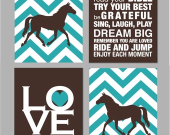 Horse Decor For Girls Room Etsy