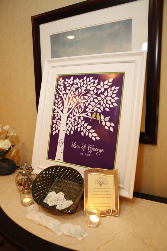 Items similar to Wedding Guestbook, Guestbook Alternative, Unique