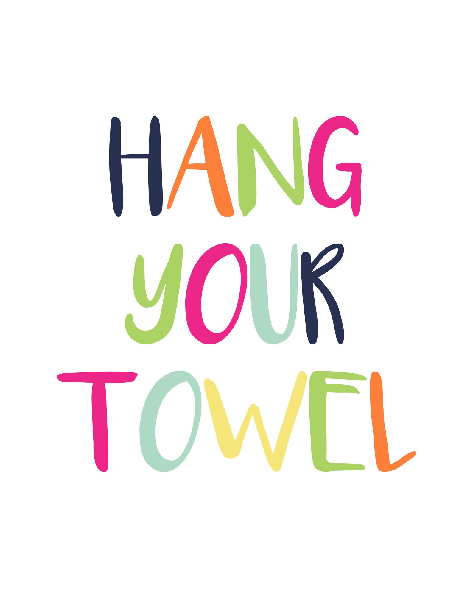 Bathroom Wall Decor Kids Bathroom Art Bathroom Wall Art You Etsy