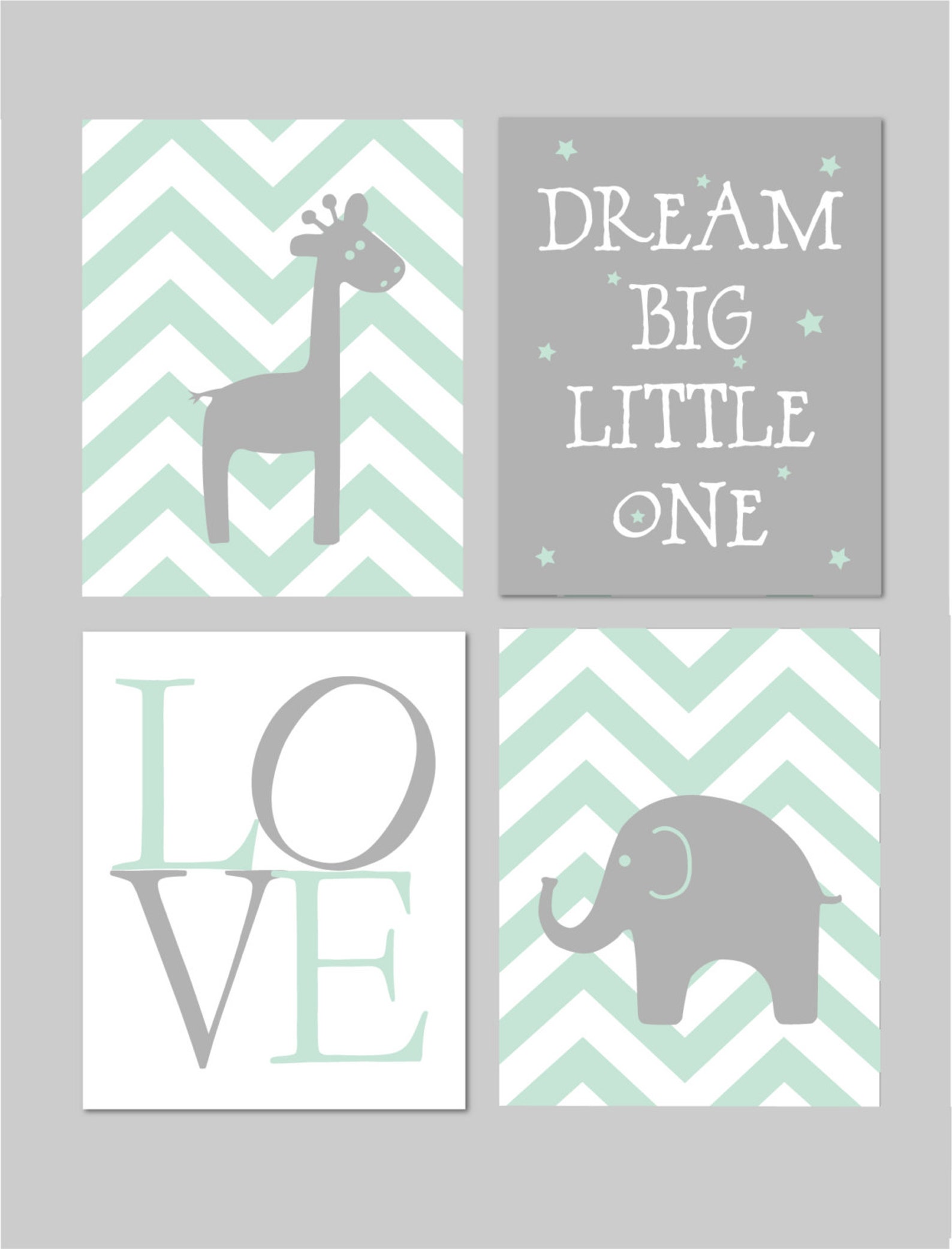 Dream Big Little One Wall Art Dream Big Sign Dream Big Print Etsy