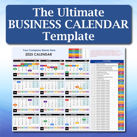 Calendario 2025 In Excel -modificabile - Personalizzabile - Foto 13