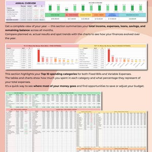 Simple 2026 Budget Planner, Excel & Google Sheets Budget Spreadsheet, Budget Paycheck Template, Excel Budget Template, Budget Tracker Sheet