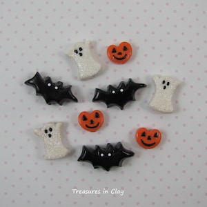 Halloween Beads - Polymer Clay