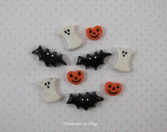 Halloween Trick or Treat Holiday Polymer Clay Fake Sprinkles