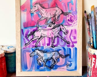 150th Kentucky Derby Art Print