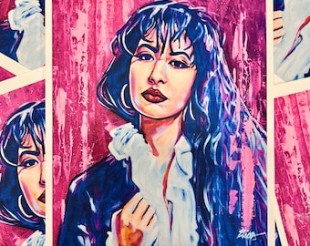 Selena Art Print
