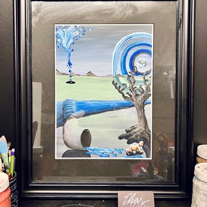 Surrealist Landscape Original Painting