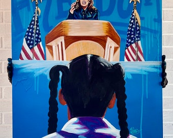 Freedom - Kamala Harris Art Print