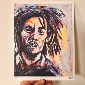 Bob Marley Art Print
