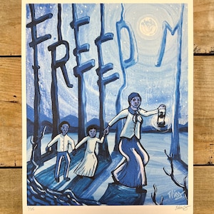 Harriet Tubman Freedom Art Print