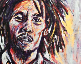 Bob Marley Art Print